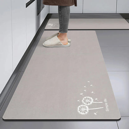 Non-slip Long Rugs Crystal Velvet Carpet
