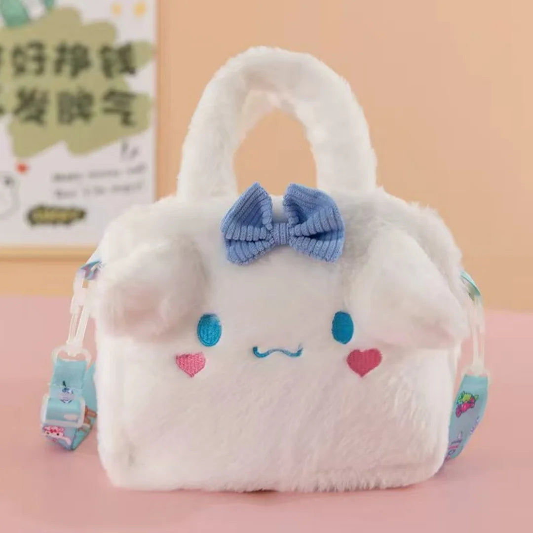 Cartoon Anime Sanrio Handbag Soft Crossbody Bag