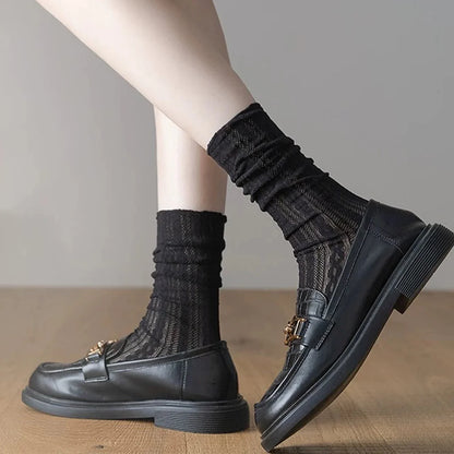 Calcetines de malla adorables para chicas kawaii japonesas