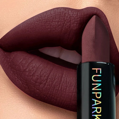 25-Color Matte Lipstick Waterproof Long Lasting  Velvet Finish Lip Tint