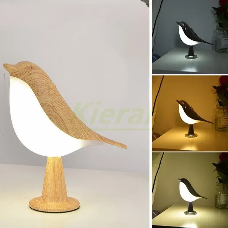 Nordic Modern Magpie Led Desk Light Bedroom Study Bedside Lamp