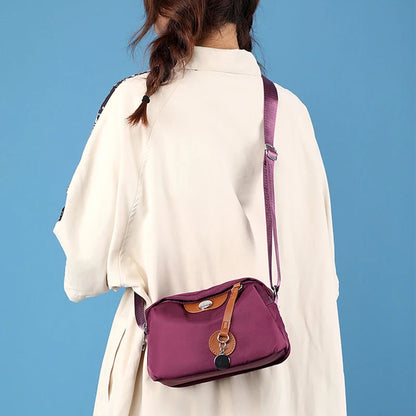 Nylon Shoulder Waterproof Shell Crossbody Bag