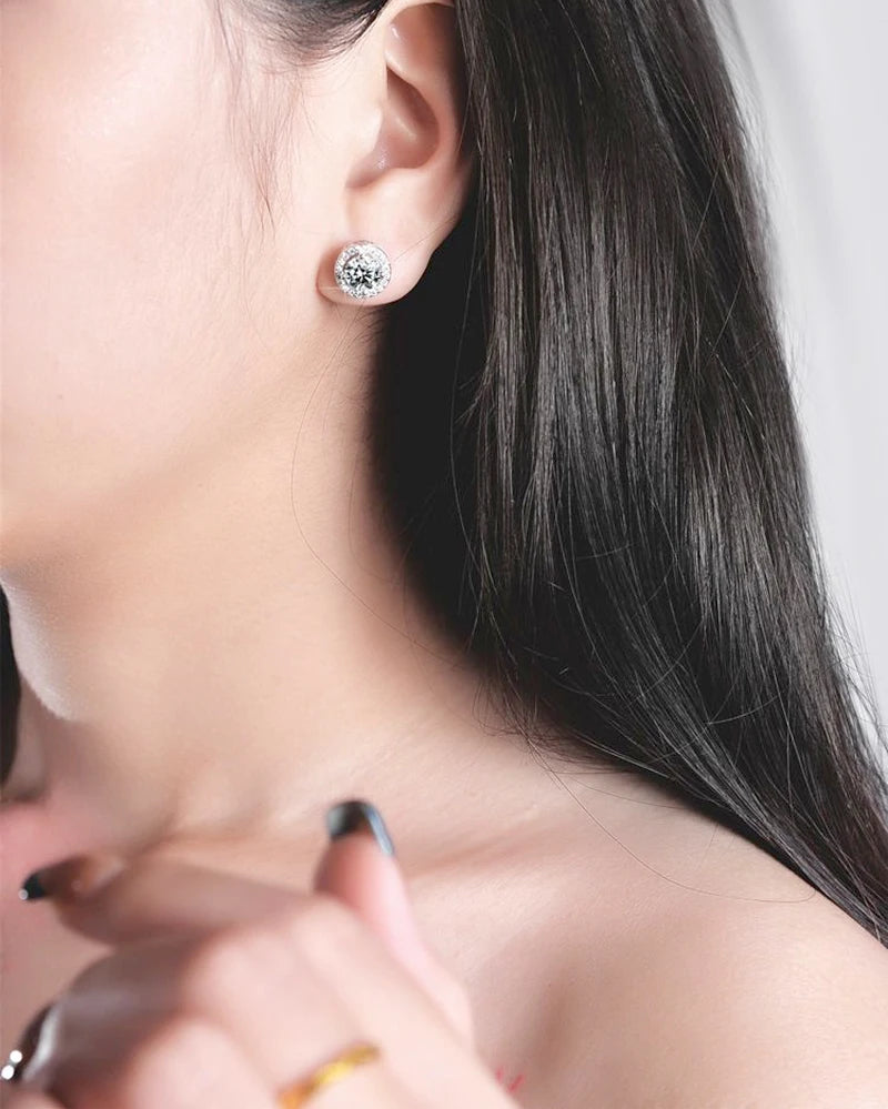 DANA Moissanite Diamond Earring