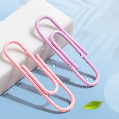 160 pcs Color paper clips office supplies paper clip large