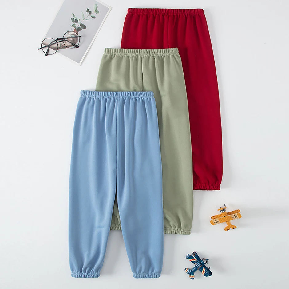 Multi-color Seasonal Casual Sports Pants For Boys And Girls