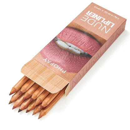 6Pcs Velvet Matte Lip Liner Pencil Lip Contours Makeup Set