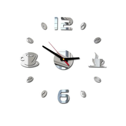Digital Wall Sticker Quartz Needle Clock