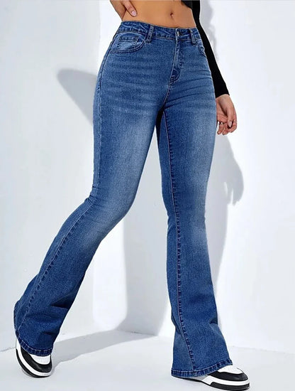 High waist stretch pants Jeans