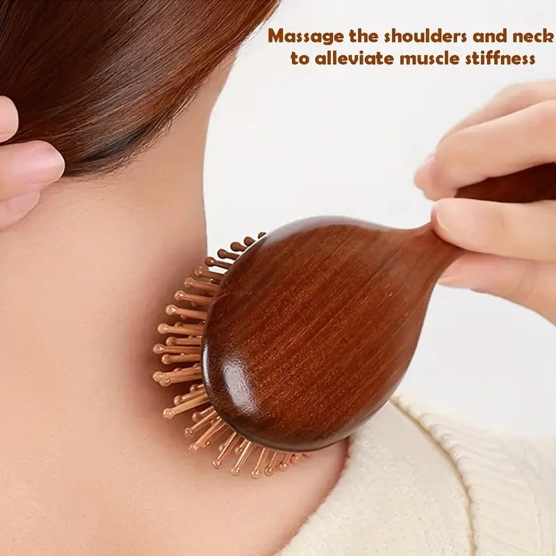 Sandalwood Air Cushion Comb Brush