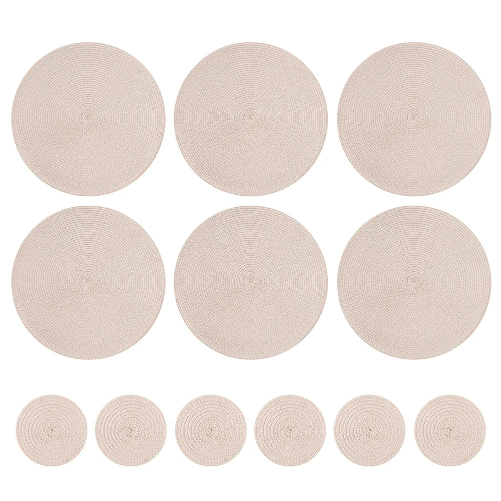 Dining Table 34cm Woven Heat Resistant Place Mats