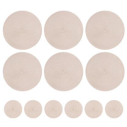 Dining Table 34cm Woven Heat Resistant Place Mats