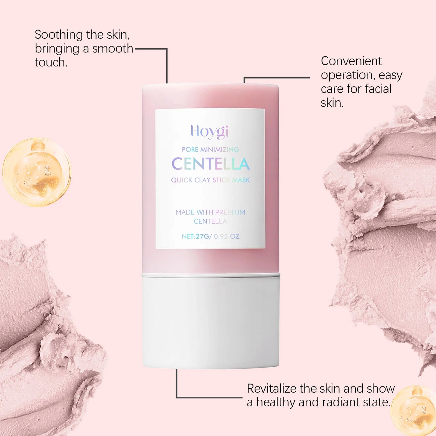 Clay Stick Mask Pore Minimizing Bentonite Deep Cleansing