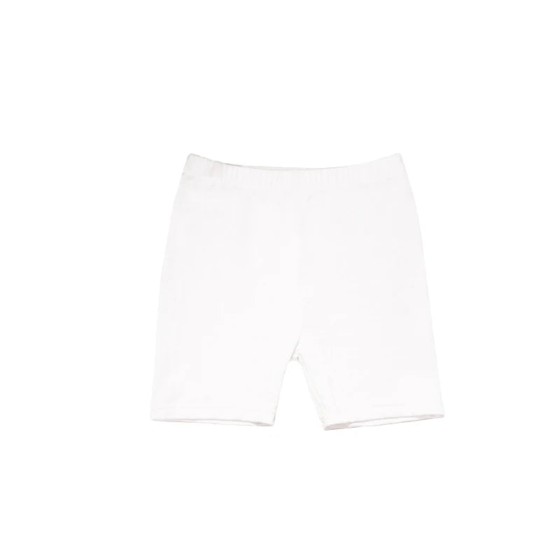 Candy Color Solid Color Girls Safety Shorts