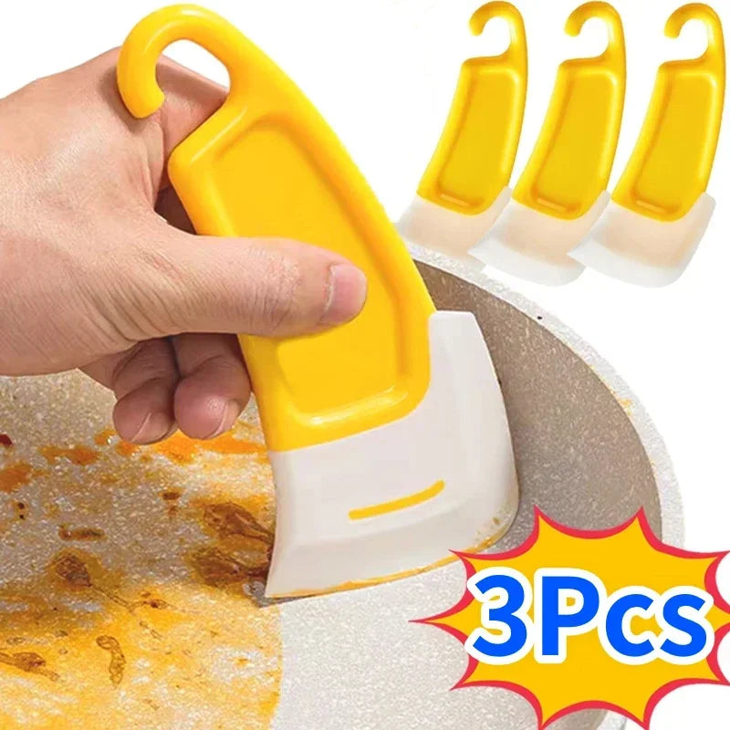 3/1Pc Silicone Kitchen Scraper Cleaning Spatula