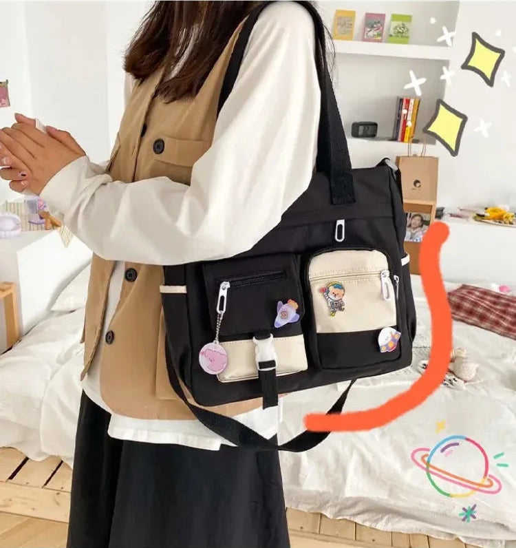 Waterproof Canvas Handbags Shoulder Bag