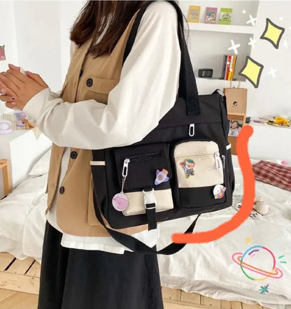 Waterproof Canvas Handbags Shoulder Bag