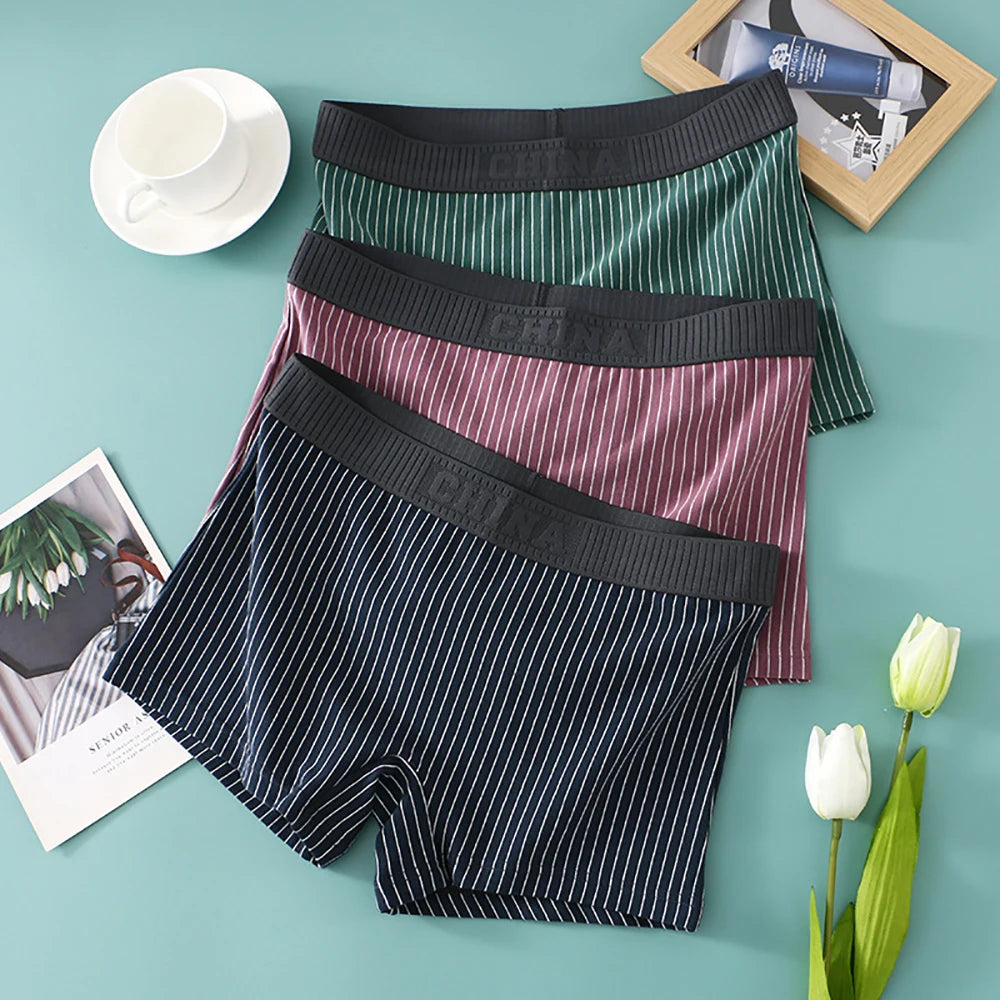3PCS/Pack 100% Cotton Soft Panties Lingerie