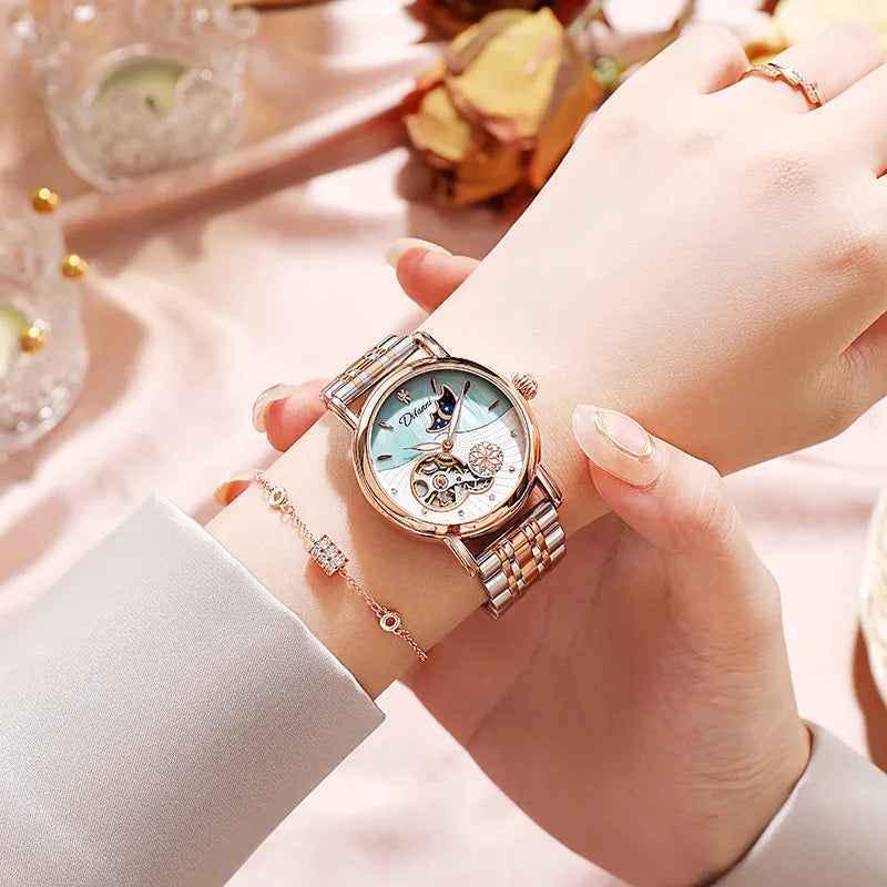 DANA Rotatable Flowers Watch