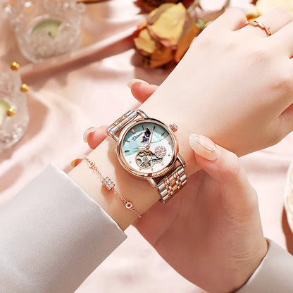 DANA Rotatable Flowers Watch