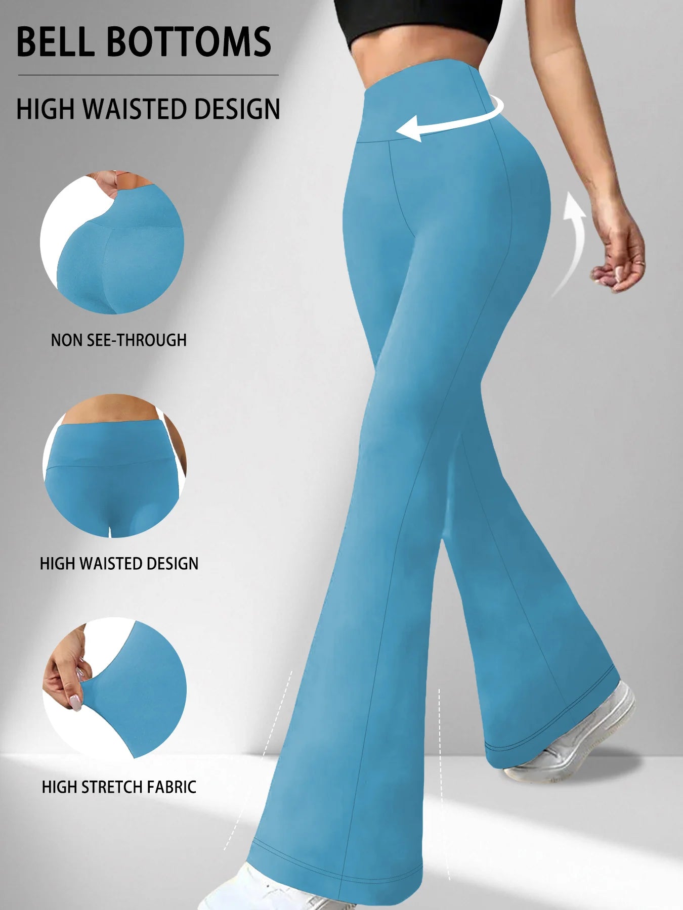 Super Soft Flare Pants High Waisted Yoga