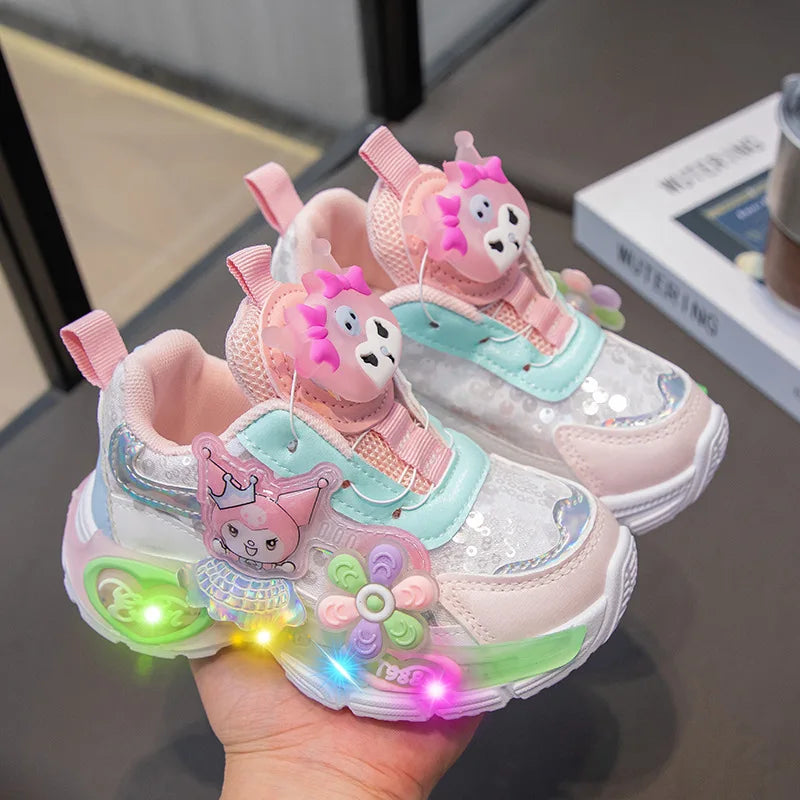 Children's Sports Illuminating School Shoes