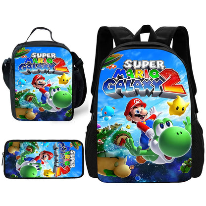 Anime Game Crazy M-M-Marios Backpack School Bags