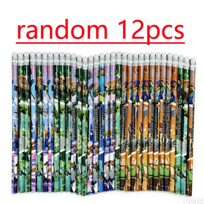 4pcs-12pcs Pencil no box High Appearance Level Minecrafted 2B Pencil
