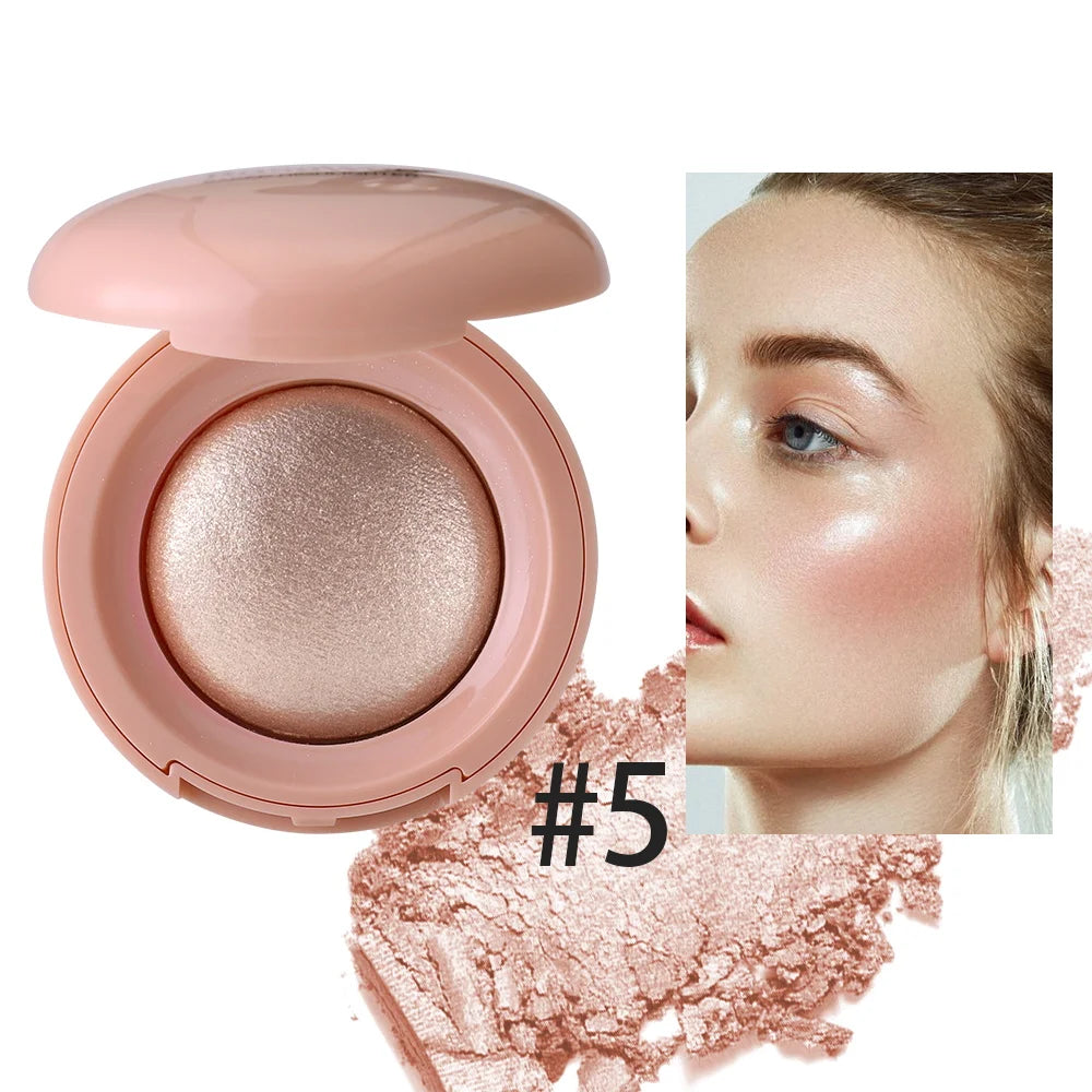 Long-lasting waterproof fine shimmer highlighter
