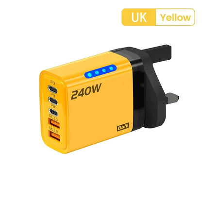 5 in 1 USB C GaN Desktop Charger Fast Charge