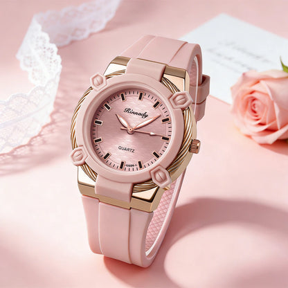 Temperament Casual Silicone Quartz Watches