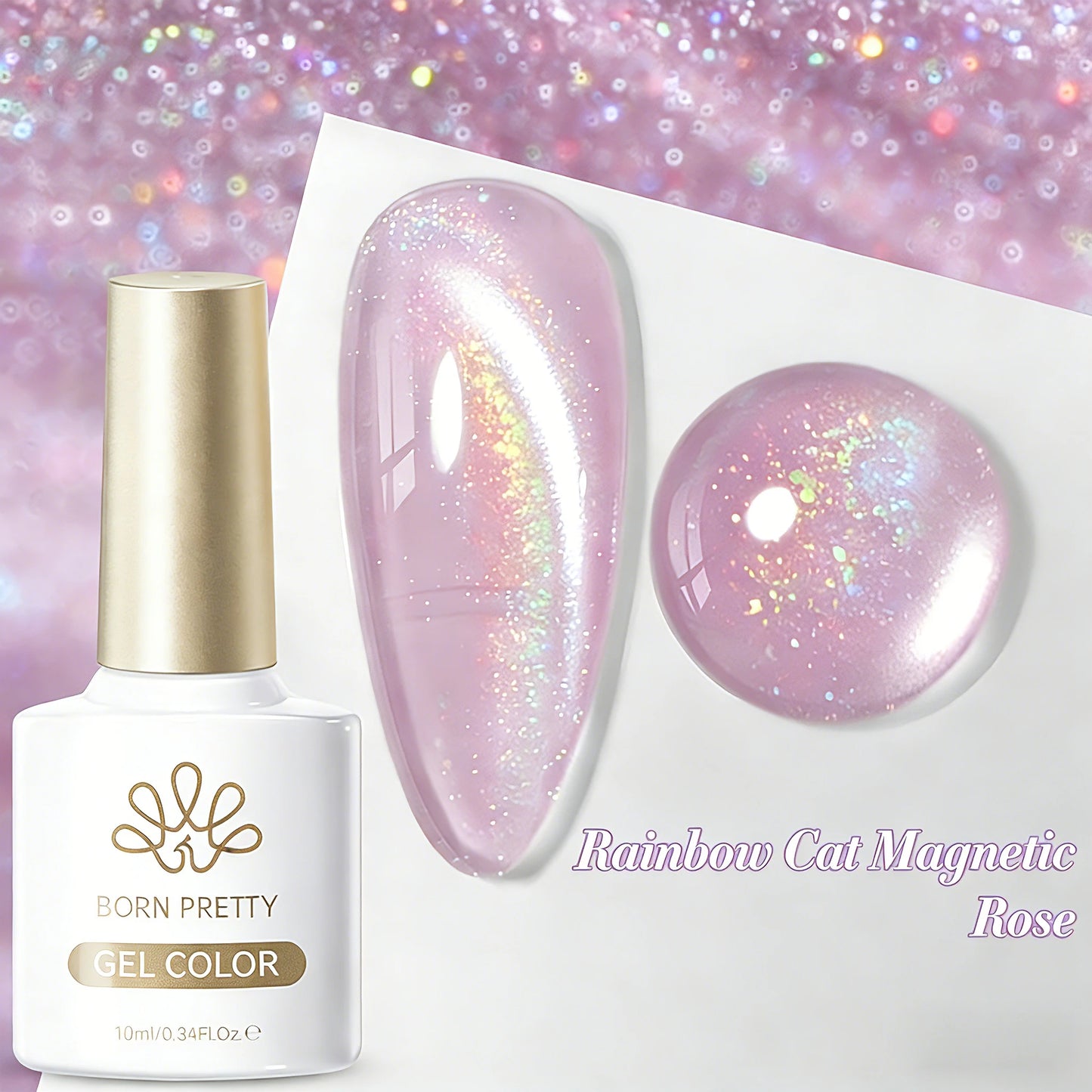 Dark Red Cat Magnetic Gel Nail Polish