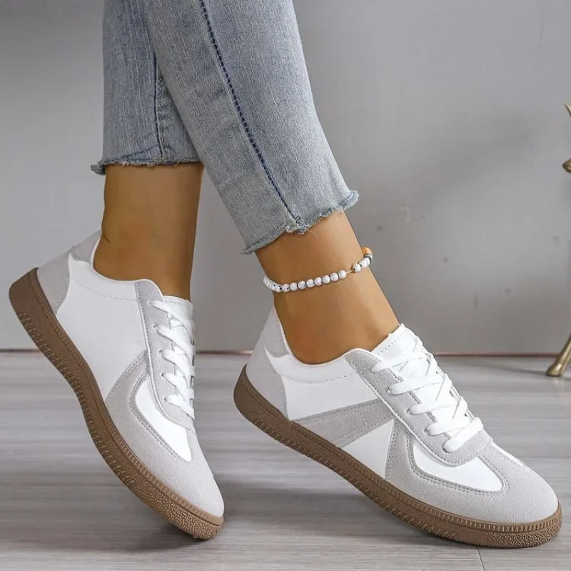 Flat mixed comfortable casual shoes