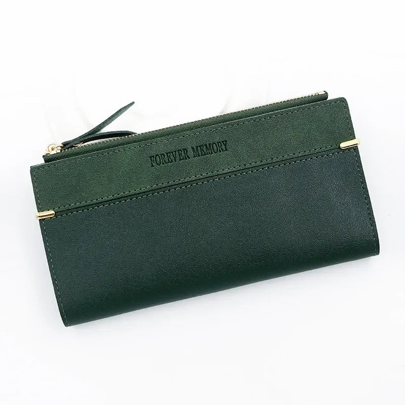 Long Credit Card Holder Clutch Wallet