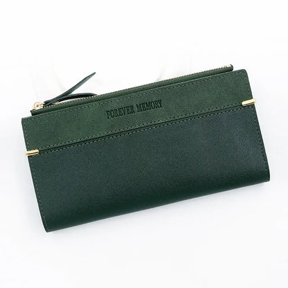 Long Credit Card Holder Clutch Wallet