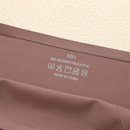 Sexy Low Rise Briefs Ice Silk Lingerie