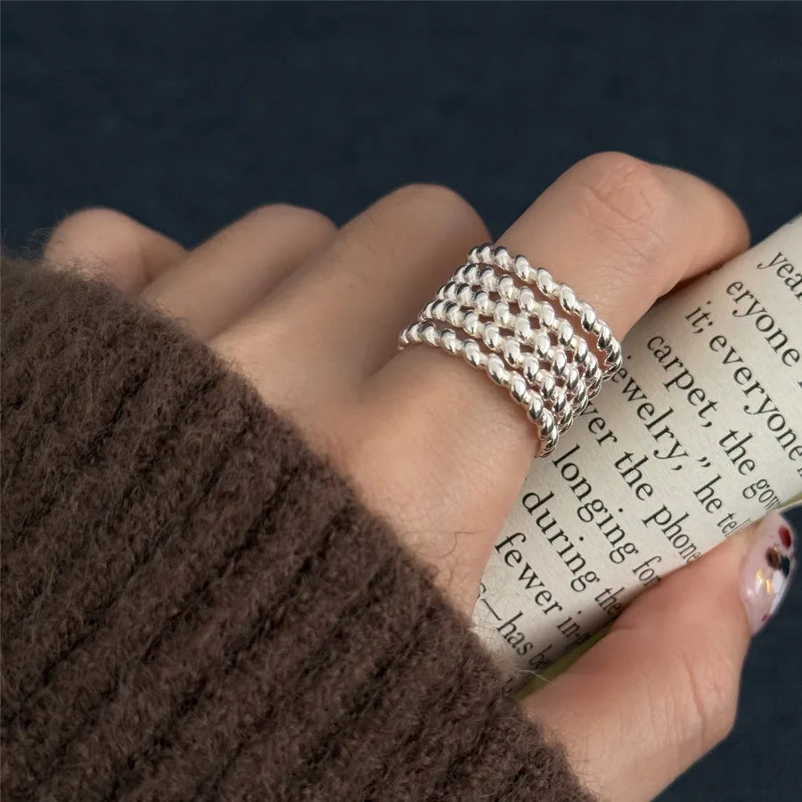 DANA 925 Silver Open Finger Ring