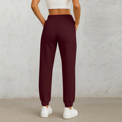 Straight Leg Elastic Waist Pants