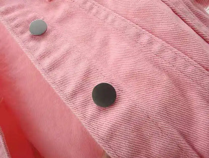 Denim Short Casual Loose Jean Jackets