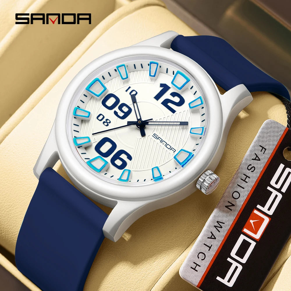 Quartz Waterproof Sports Watch