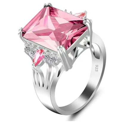 Taro Crystal Rose Gold Color Ring