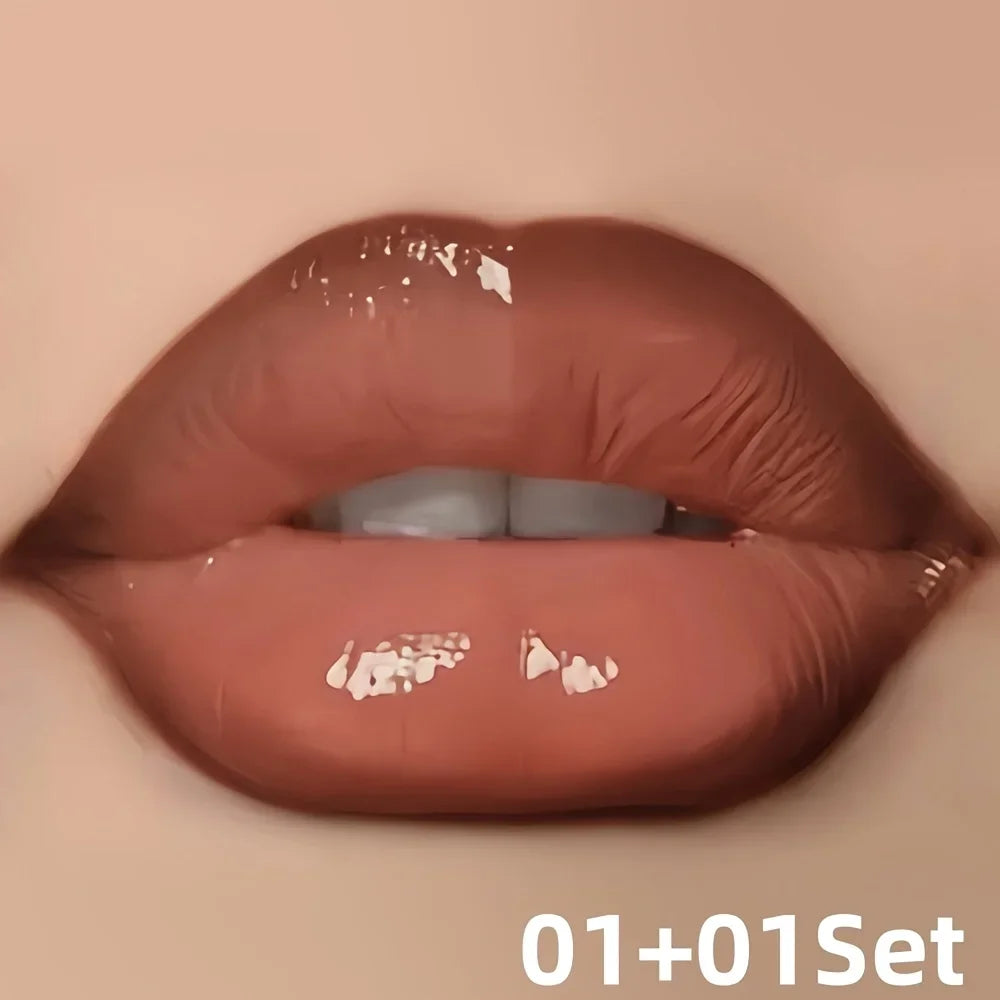 Hydrating Lip Gloss + Lip Liner Kit Lip Contour