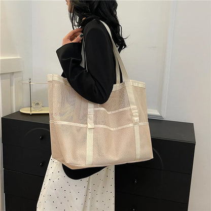 Portable Mesh Beach Bag