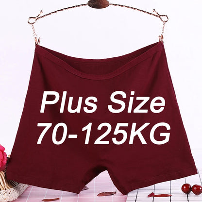 Plus Size Cotton Boxer Shorts Big Size Lingerie