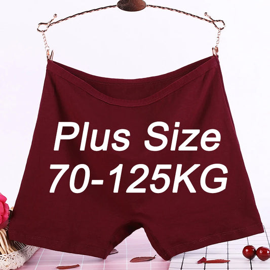 Plus Size Cotton Boxer Shorts Big Size Lingerie