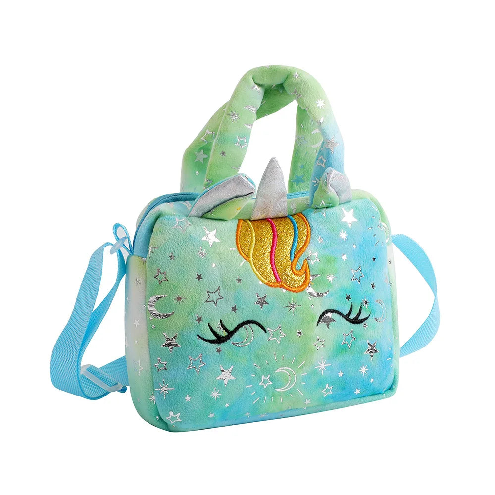 Sweet Unicorn Handbags Cute Kid Crossbody Shoulder Bag