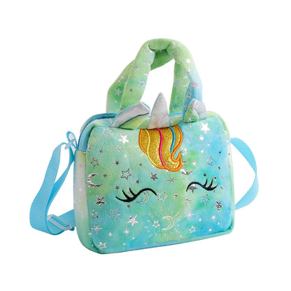 Sweet Unicorn Handbags Cute Kid Crossbody Shoulder Bag