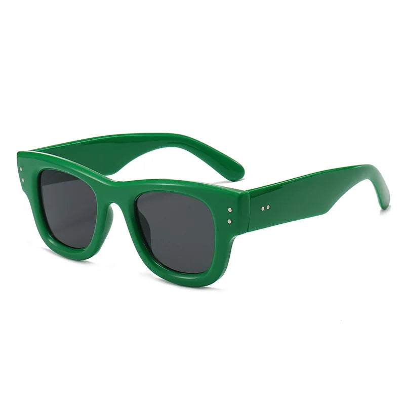 Bold Square Eyepieces lunettes Sunglasses