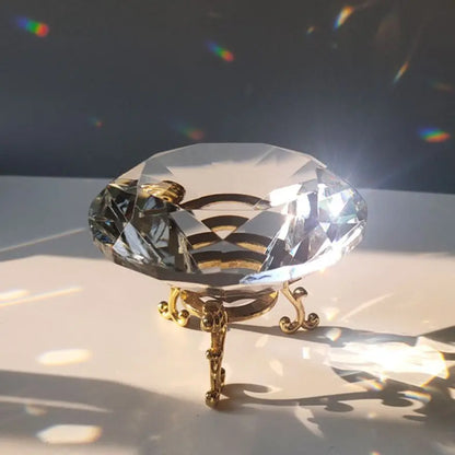 30-80mm AB Colorful K9 Crystal Diamond Rainbow Make