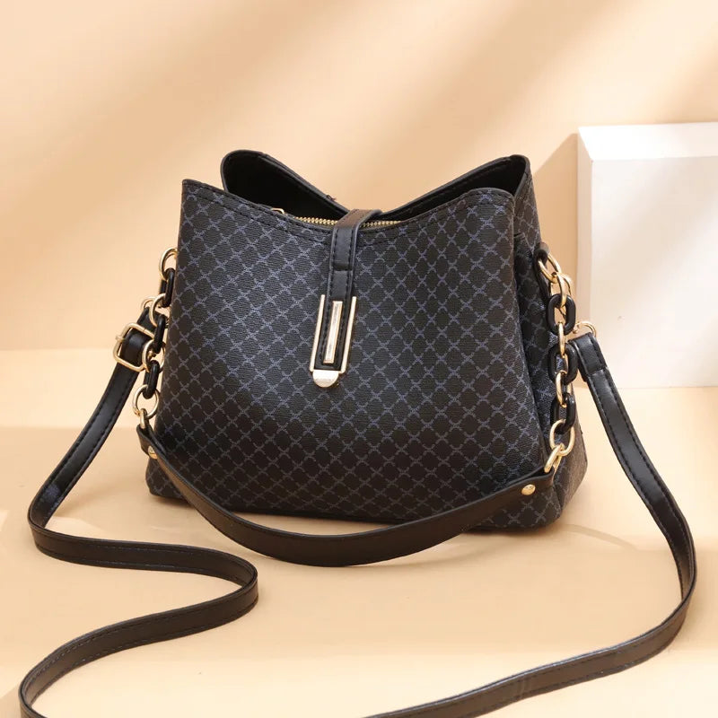 Vintage Tassel Designer Messenger Bag High Quality PU Leather Shoulder Bag