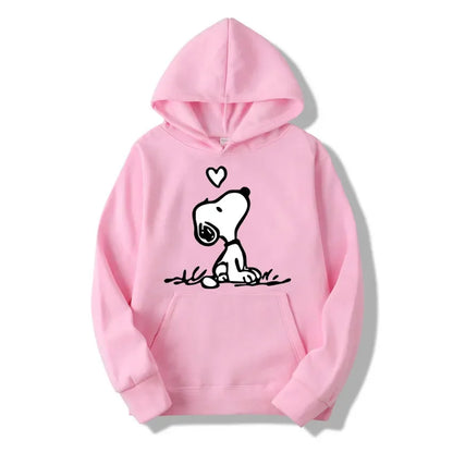 American Cartoon Comics Snoopy Hoodie Pullover
